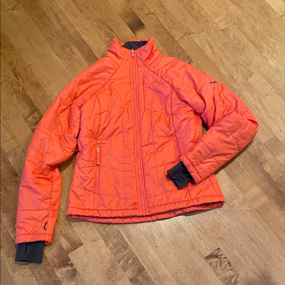 Columbia Women's Vibrant Orange Puffer Jacket